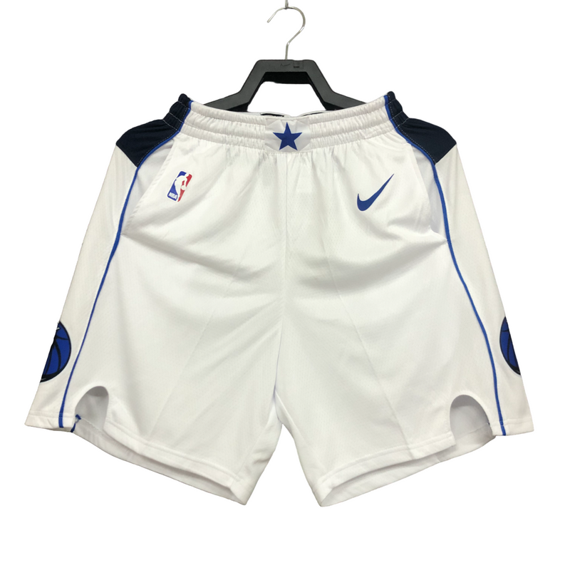 Bermuda NBA Dallas Mavericks Nike Authentic - Branca