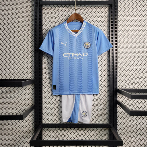 Kit Infantil Manchester City Home 23/24