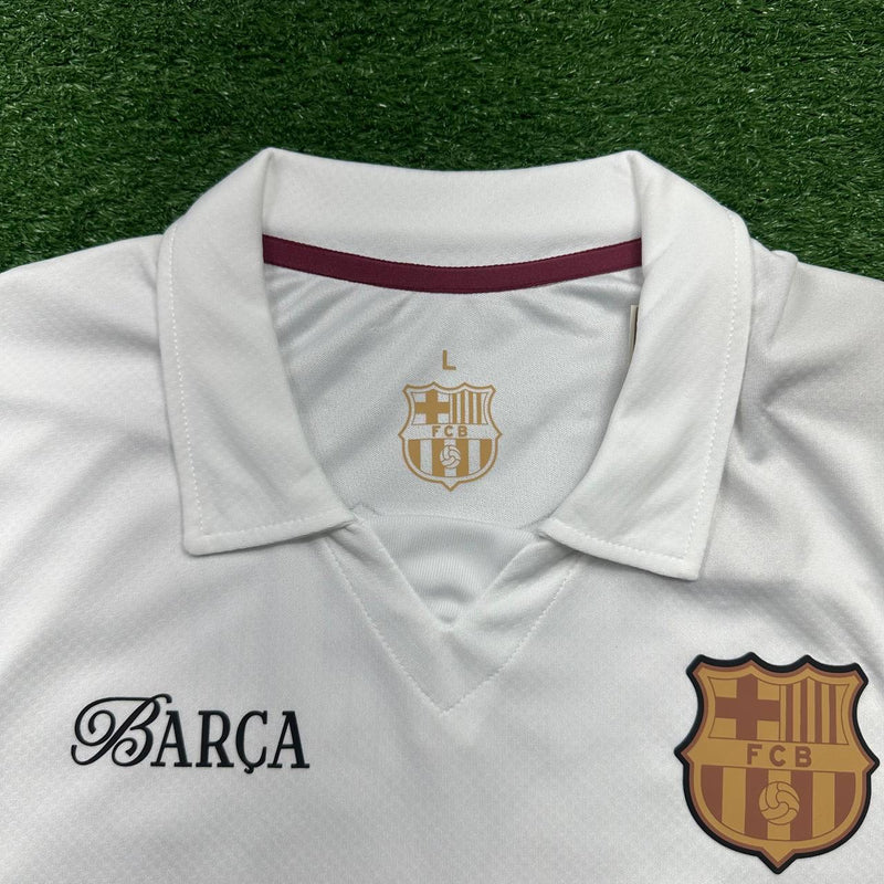 Camisa Barcelona edição especial 24/25 Branca- torcedor- masculina