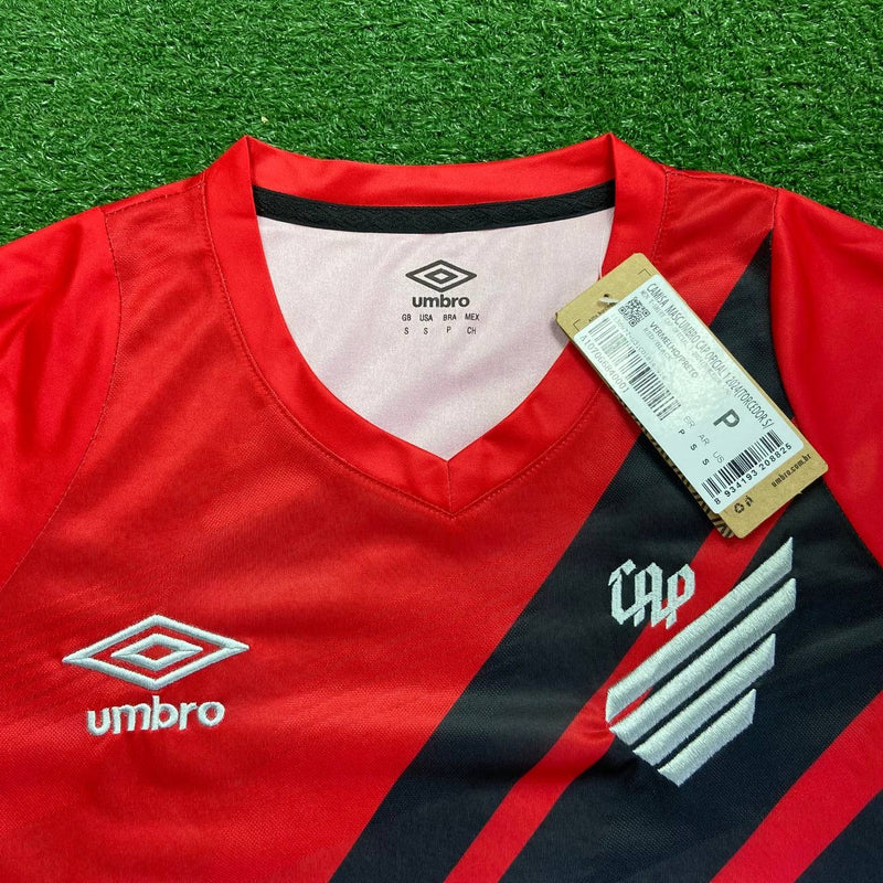 Camisa Atlético Paranaense Home I 24/25 - Torcedor masculino vermelho