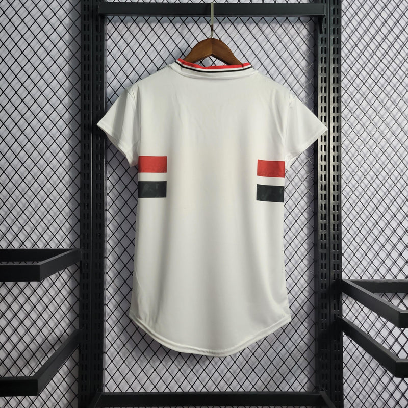 Camisa Oficial do São Paulo F.C - 22/23 - Feminina - Versão Torcedor - Personalizável