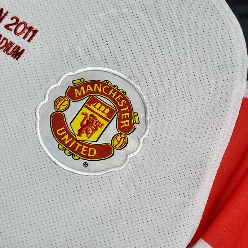 Camisa Retrô Manchester United 2010/11 Away Champions League Edition