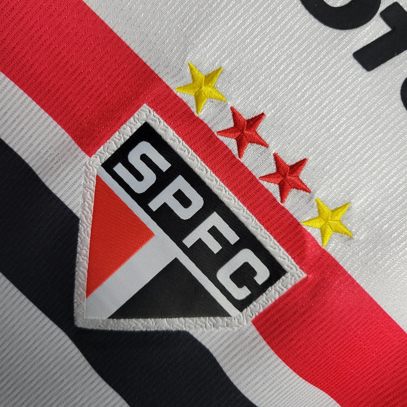 Camisa Oficial do São Paulo F.C - 2000 - Retro - Personalizável