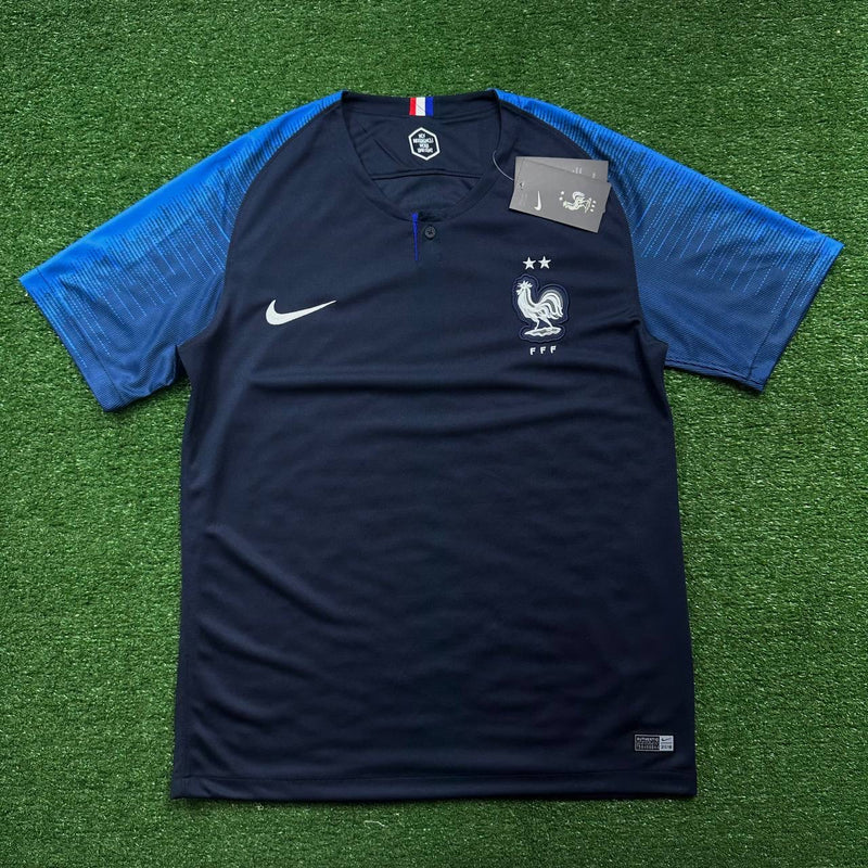 CAMISA RETRÔ SELEÇÃO FRANÇA HOME I 2018