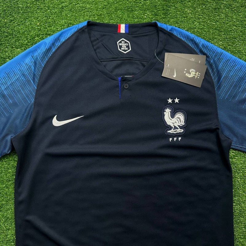 CAMISA RETRÔ SELEÇÃO FRANÇA HOME I 2018