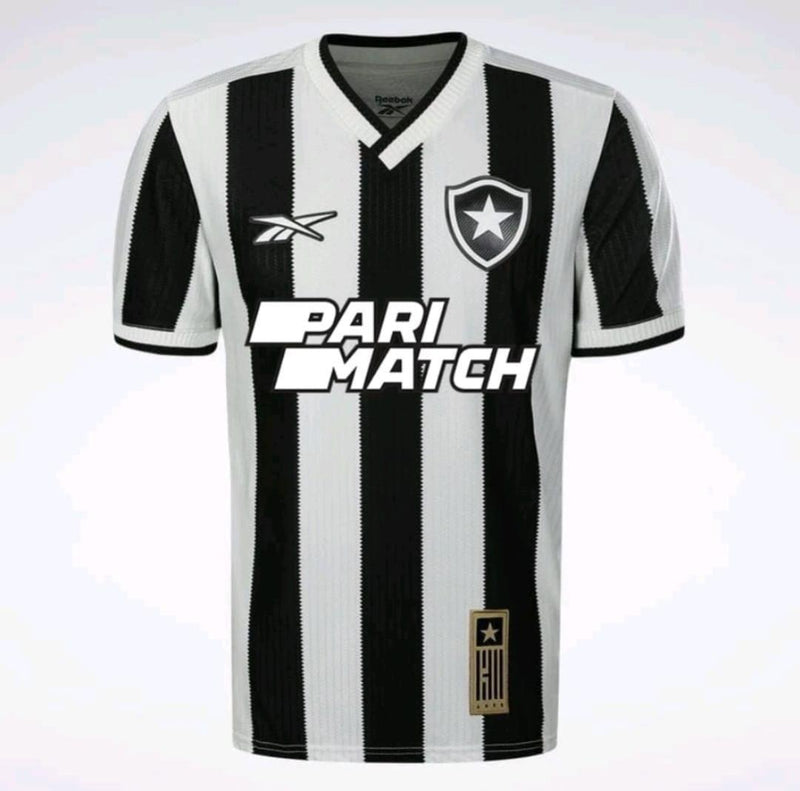 CAMISA LANÇAMENTO  DO BOTAFOGO 24/25 PRETO E BRANCO