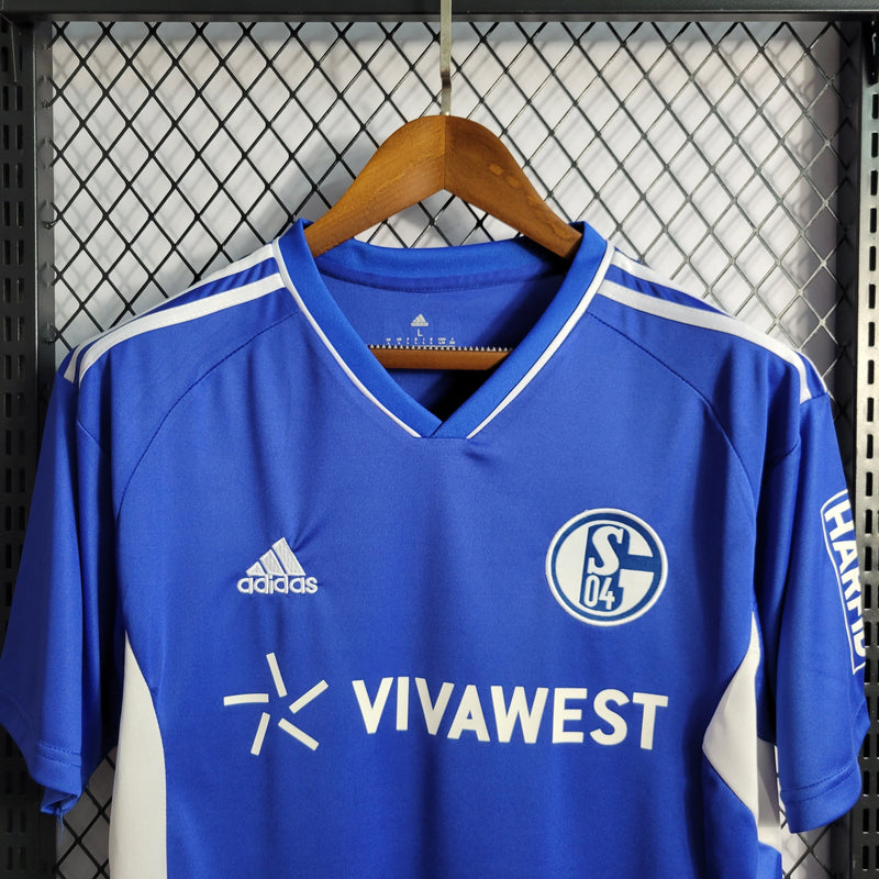 Camisa Schalke 04 22/23 Versão Masculina