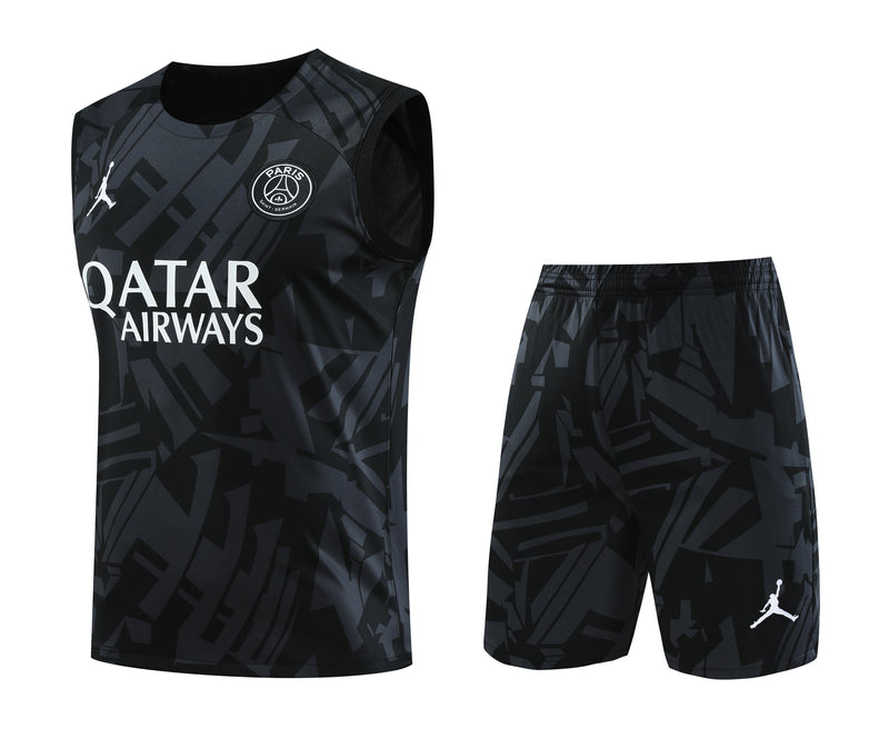 Kit Treino PSG 23/24 Nike - Preto