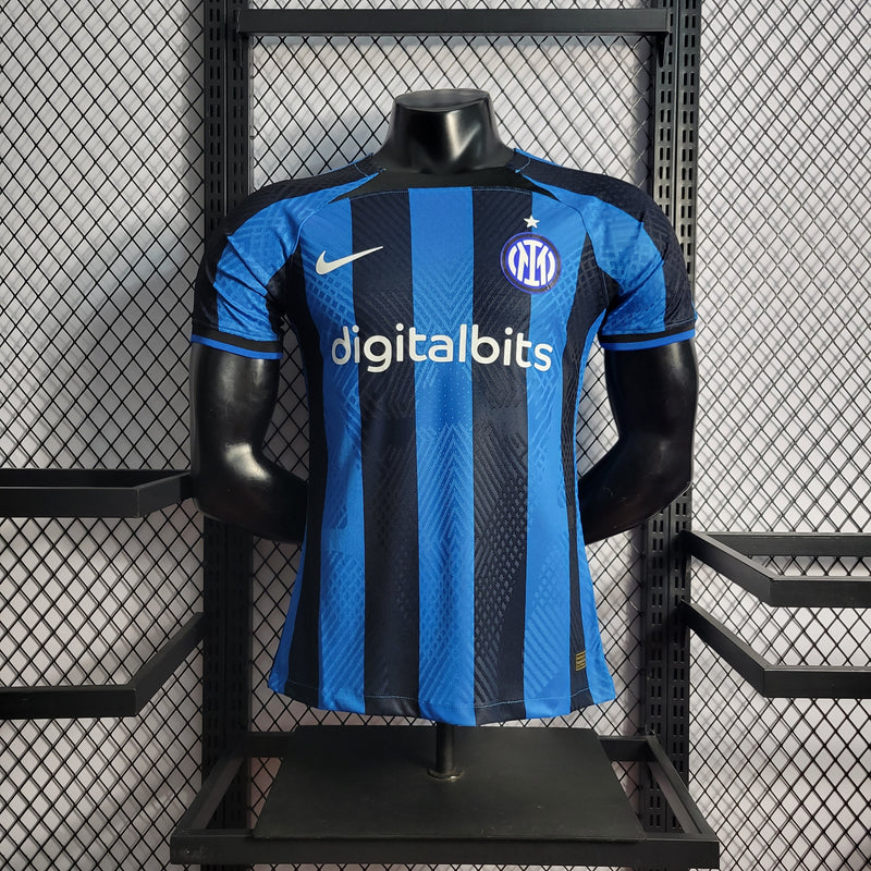 Camisa Inter De Milão 22/23 Versão Jogador