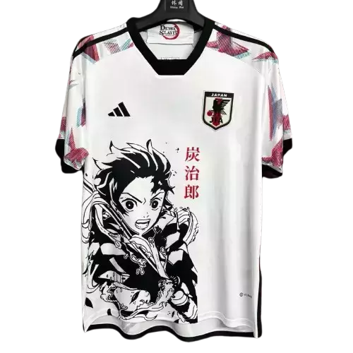 Camisa Japão Anime Edição Demon Slayer 24/25 Branca - Adidas Masculino Torcedor