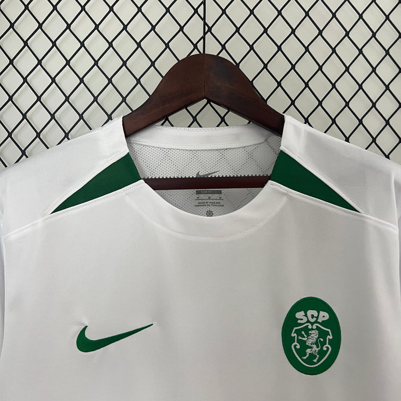 CAMISA LANÇAMENTO DO SPORTING 24/25 BRANCO