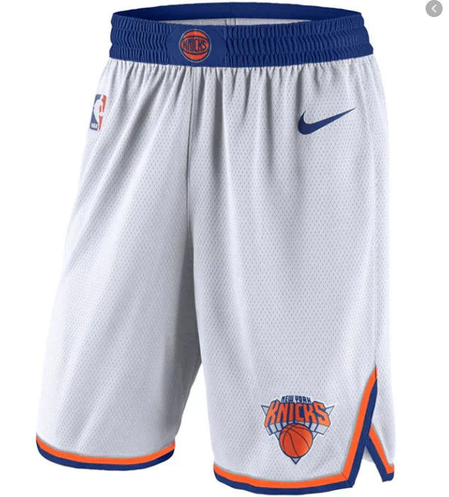 Bermuda NBA New York Knicks Nike Authentic - Branca