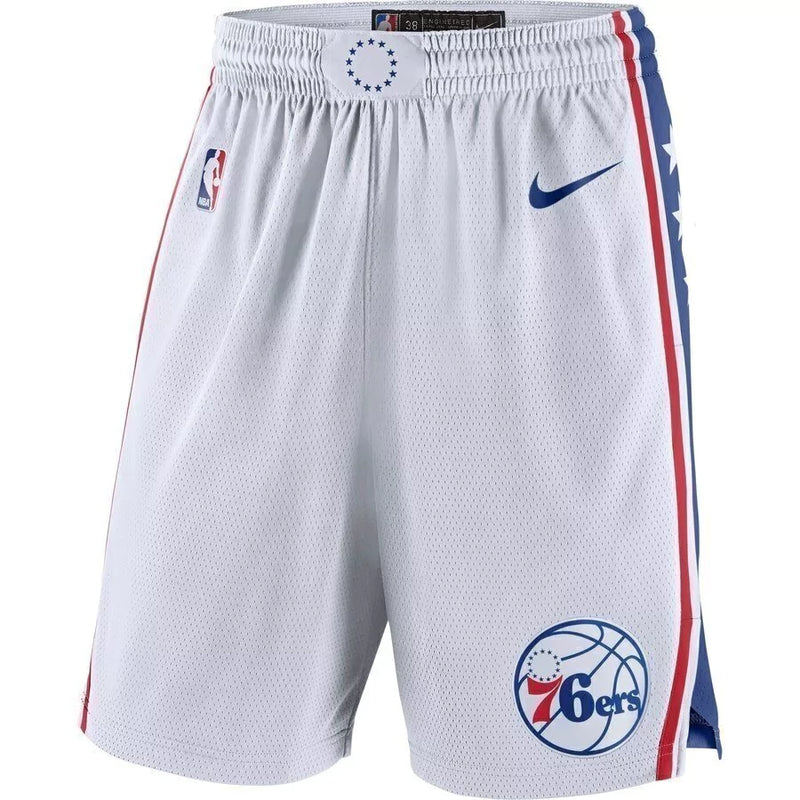 Bermuda NBA Philadelphia 76ers Nike Authentic - Branca